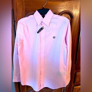 NWT Ralph Lauren dress shirt Boys size 14 (pink)